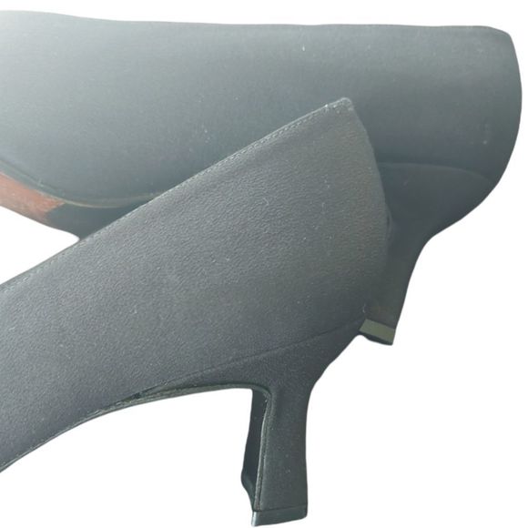 STUART Weitzman Vintage Black Witch Core Square toe Heels 🧙♀️ - Picture 9 of 13